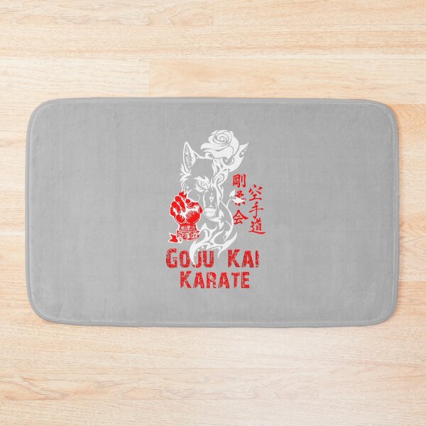 Item preview, Goju Kai Karate Lone Wolf - Karate Art - Martial Arts Design - Karate Fashion designed and sold by Zanshin-Art.