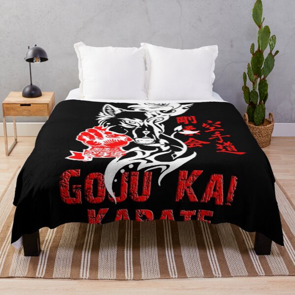 Item preview, Goju Kai Karate Lone Wolf - Karate Art - Martial Arts Design - Karate Fashion designed and sold by Zanshin-Art.