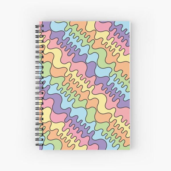 Trippy Squiggs Spiralblock