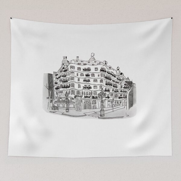 Item preview, La Pedrera (Barcelona) designed and sold by Anartsketch.