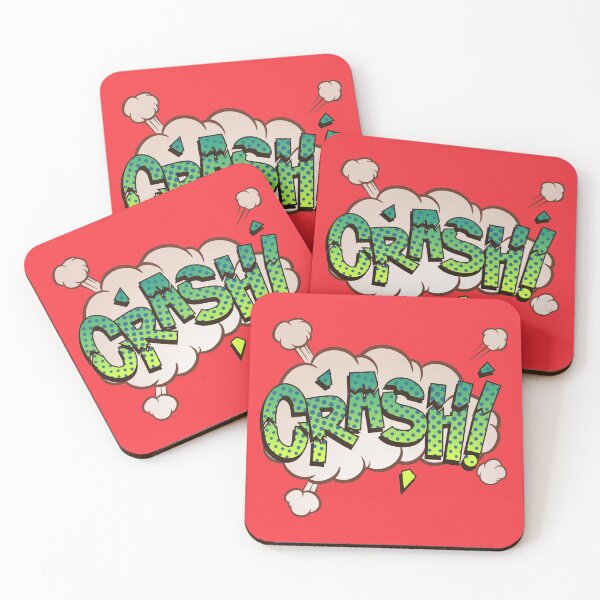 Item preview, Crash! - Comic Book Funny Sound Effects designed and sold by PosterpartyCo.