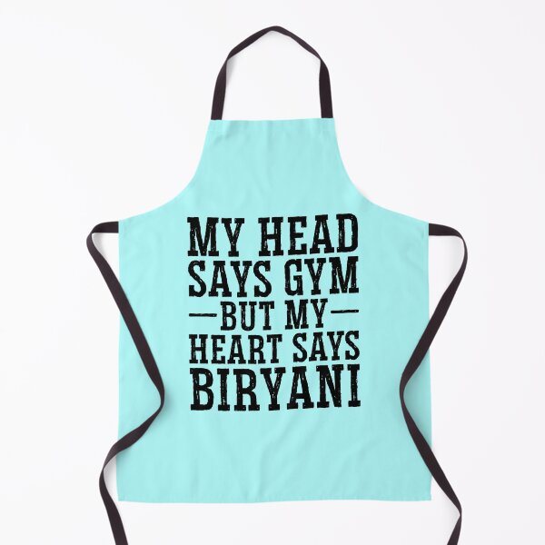 Artikelvorschau, Mein Kopf sagt Fitnessstudio, aber mein Herz sagt Biryani entworfen und verkauft von kamrankhan.