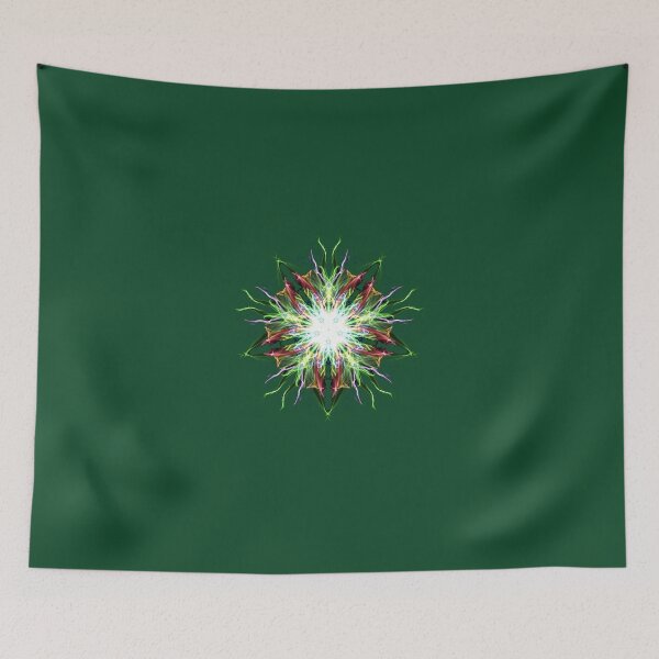 Item preview, Double Star Glowing Multicolor Medallion Mandalla designed and sold by DianeBP.