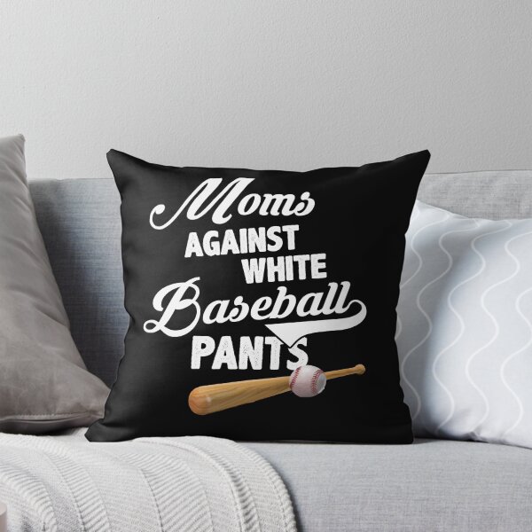 Item preview, Moms Against White Baseball Pants - Baseball Season Mom designed and sold by Dressed For  Duty.