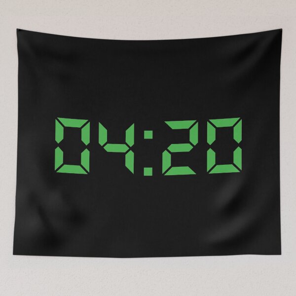 Item preview, 420 Alarm Clock Funny Weed Smoker designed and sold by OldDannyBrown.