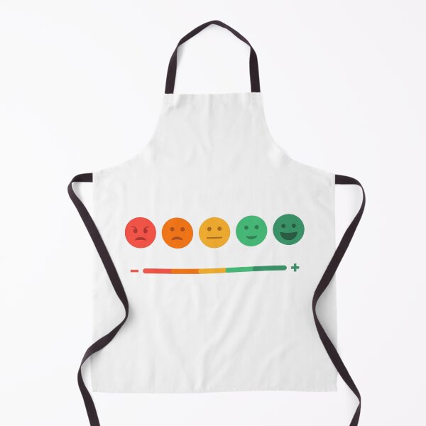 Item preview, Mood checker happy face angry worried bored sad negative positive emoticon faces designed and sold by MindChirp.