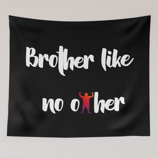 Item preview, Brother like no other - color quote designed and sold by 2Girls1Shirt.