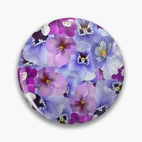 Artikelvorschau, SPRING PURPLE PANSY GARDEN ABSTRAKTE KUNST entworfen und verkauft von sharlesart.