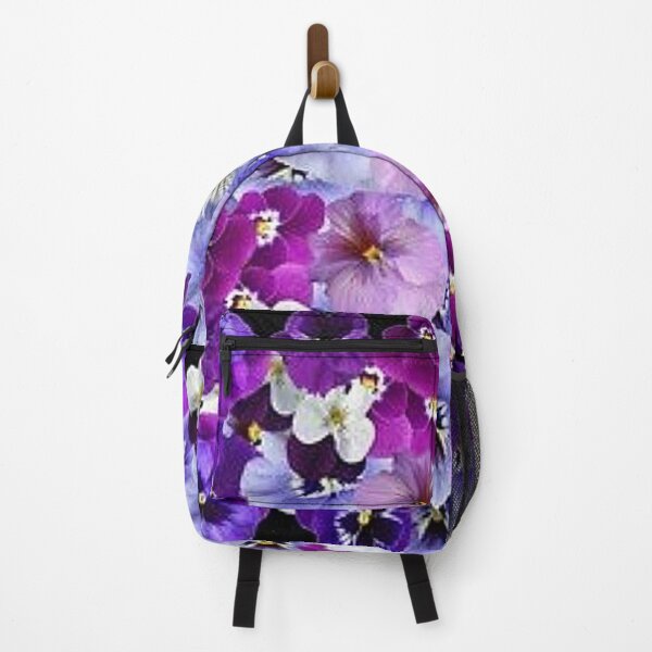 Item preview, SPRING PURPLE PANSY GARDEN ABSTRACT ART designed and sold by sharlesart.