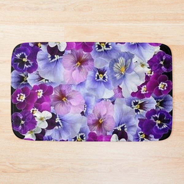 Item preview, SPRING PURPLE PANSY GARDEN ABSTRACT ART designed and sold by sharlesart.