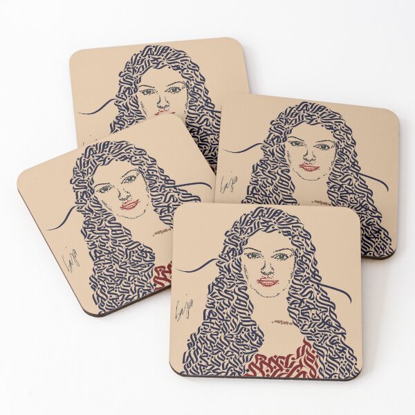 Item preview, Calligraphy lady designed and sold by sajacalligraphy.