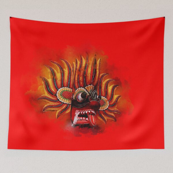 Item preview, Sri Lankan Fire Devil Yaka Mask designed and sold by Desandu.