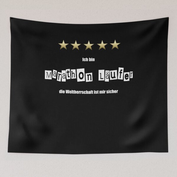 Item preview, I'm Marathon Runner Funny Saying designed and sold by AOCreativeProd.