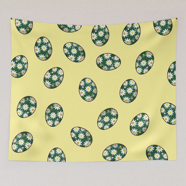 Aperçu de l'œuvre Oeuf coloré de marguerites de Pâques créée et vendue par Hixon House.