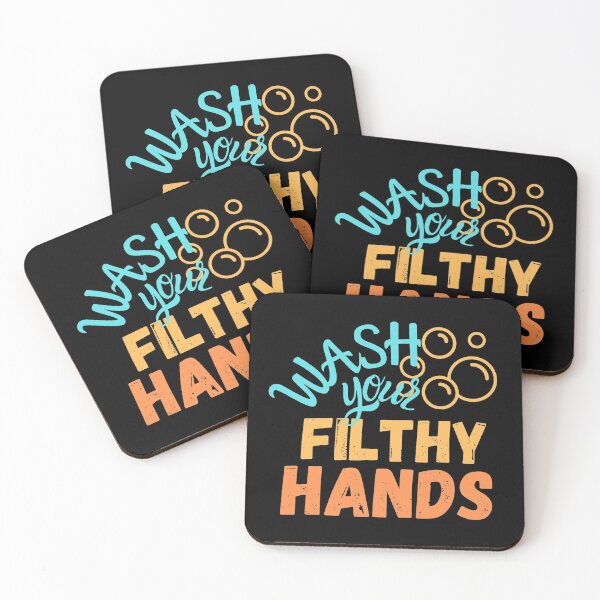 Item preview, Wash Your Filthy Hands designed and sold by DocTeen.