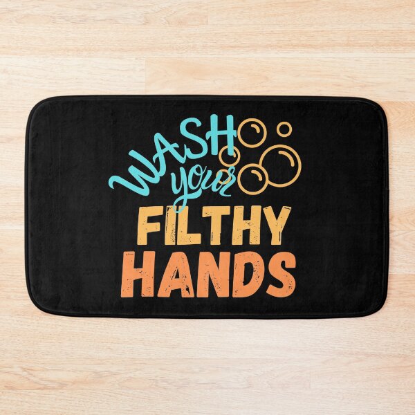 Item preview, Wash Your Filthy Hands designed and sold by DocTeen.