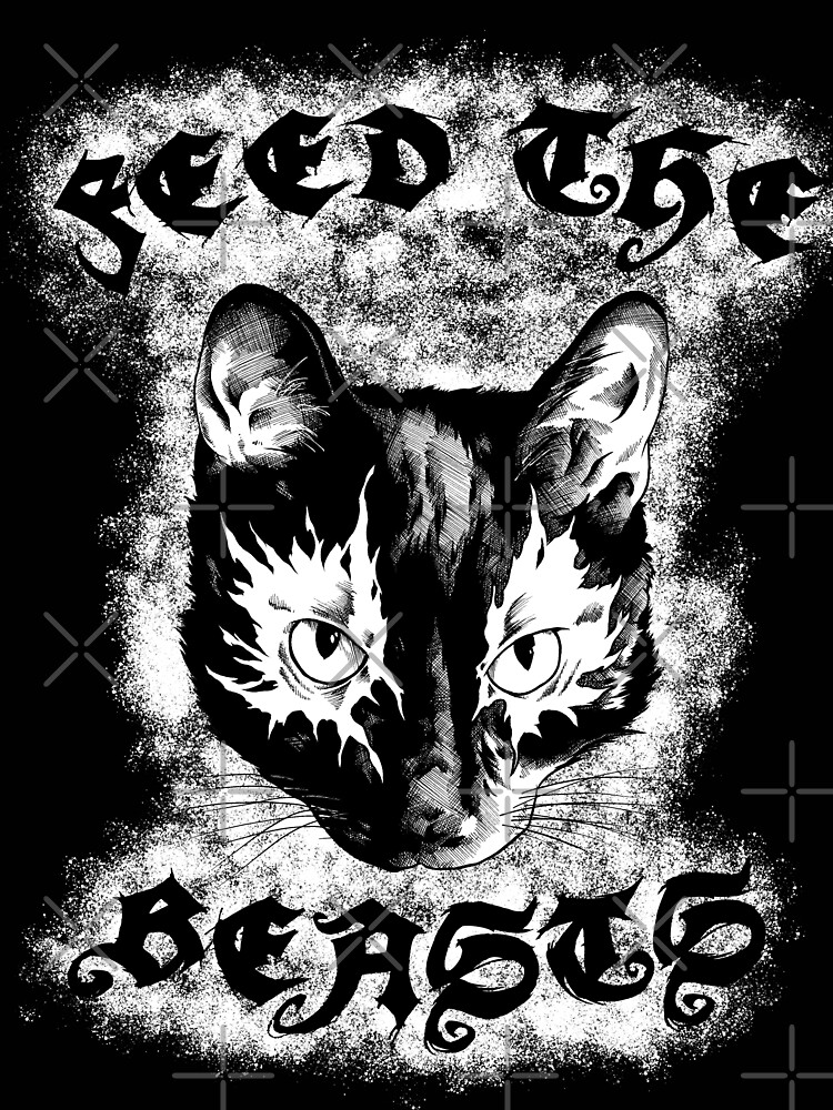 Feed the Beasts V2 (Designed by Jonathan Grimm Art) Proceeds Help Rescue Cats! by FeedTheBeasts