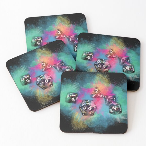 Item preview, Color Dust Dice designed and sold by montasy.