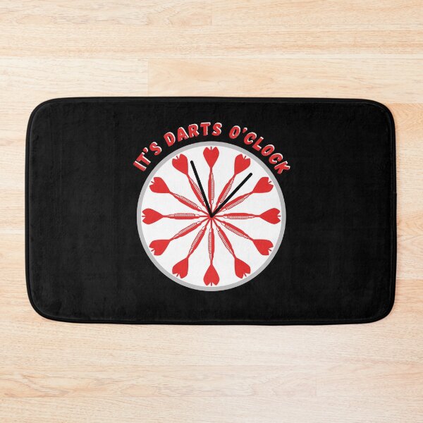 Item preview, It's Darts O'Clock Funny Dart Clock designed and sold by OmmeDesigns.