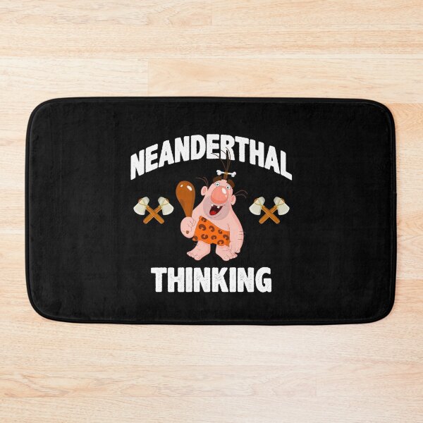 Item preview, Neanderthal Thinking - Funny American Caveman designed and sold by Dressed For  Duty.