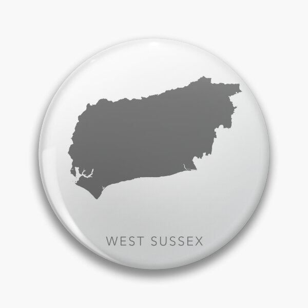 Item preview, Map of West Sussex UK designed and sold by By-Danni-Marie.