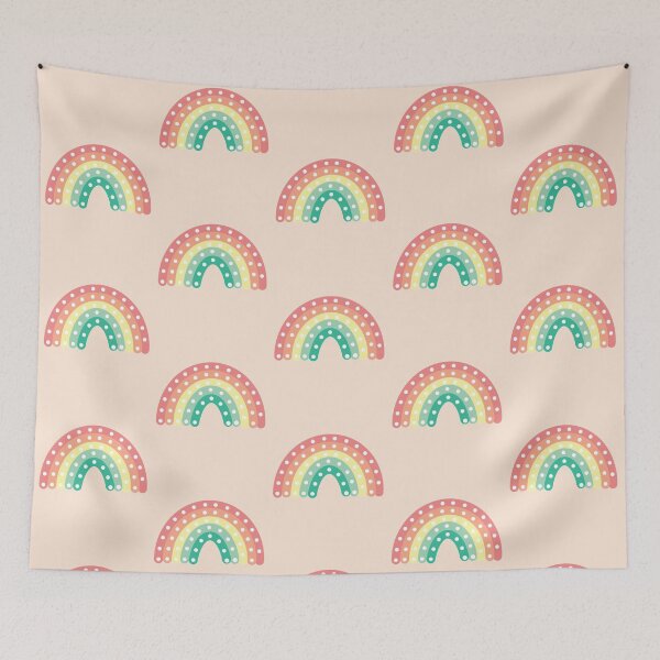 Item preview, Rainbow with cute dots designed and sold by Trista Designs.