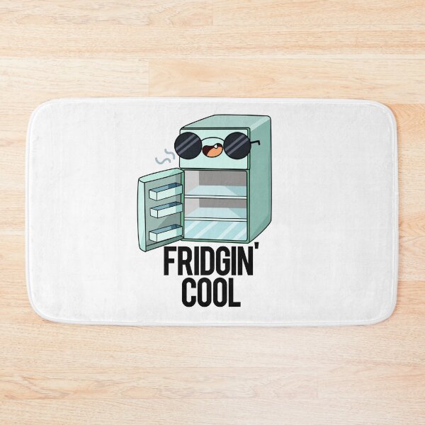 Item preview, Fridgin Cool Funny Refrigerator Puns  designed and sold by punnybone.