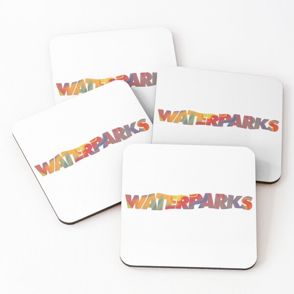 Item preview, Waterparks Tie Dye Red/Yellow/Blue logo designed and sold by SarahLovesBands.