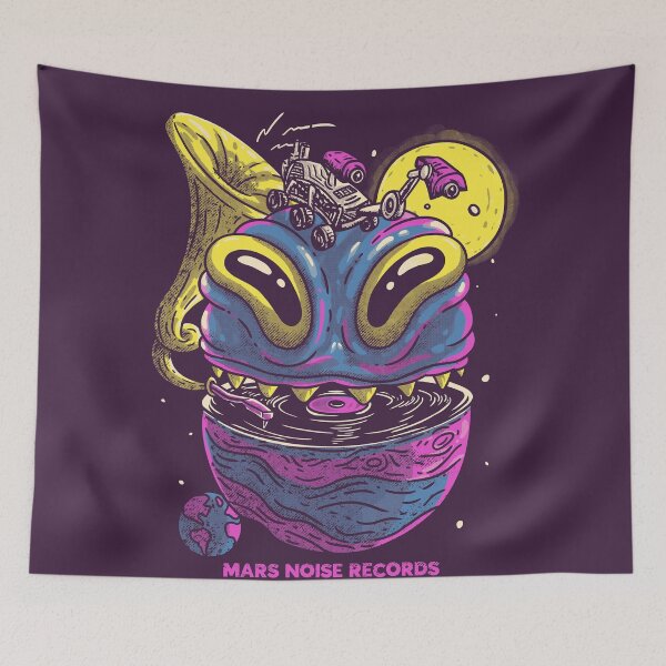 Item preview, Mars Noise Records 2 | mars first selfie designed and sold by Any Color Designs.