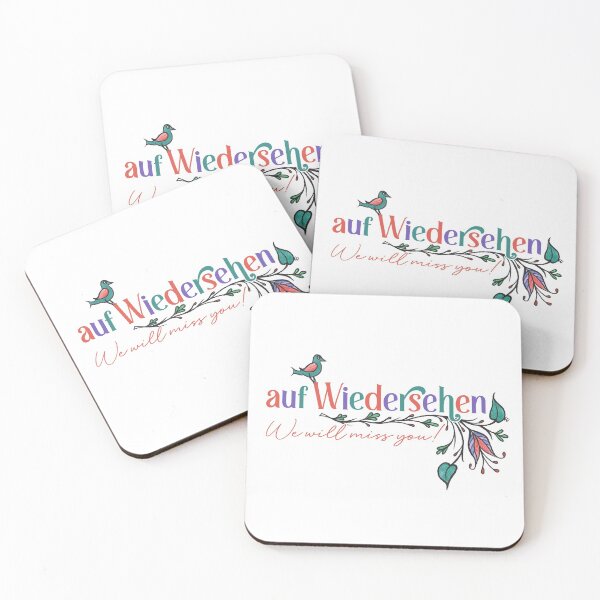 Item preview, Auf Wiedersehen - German Folk Flowers designed and sold by The White Bat.