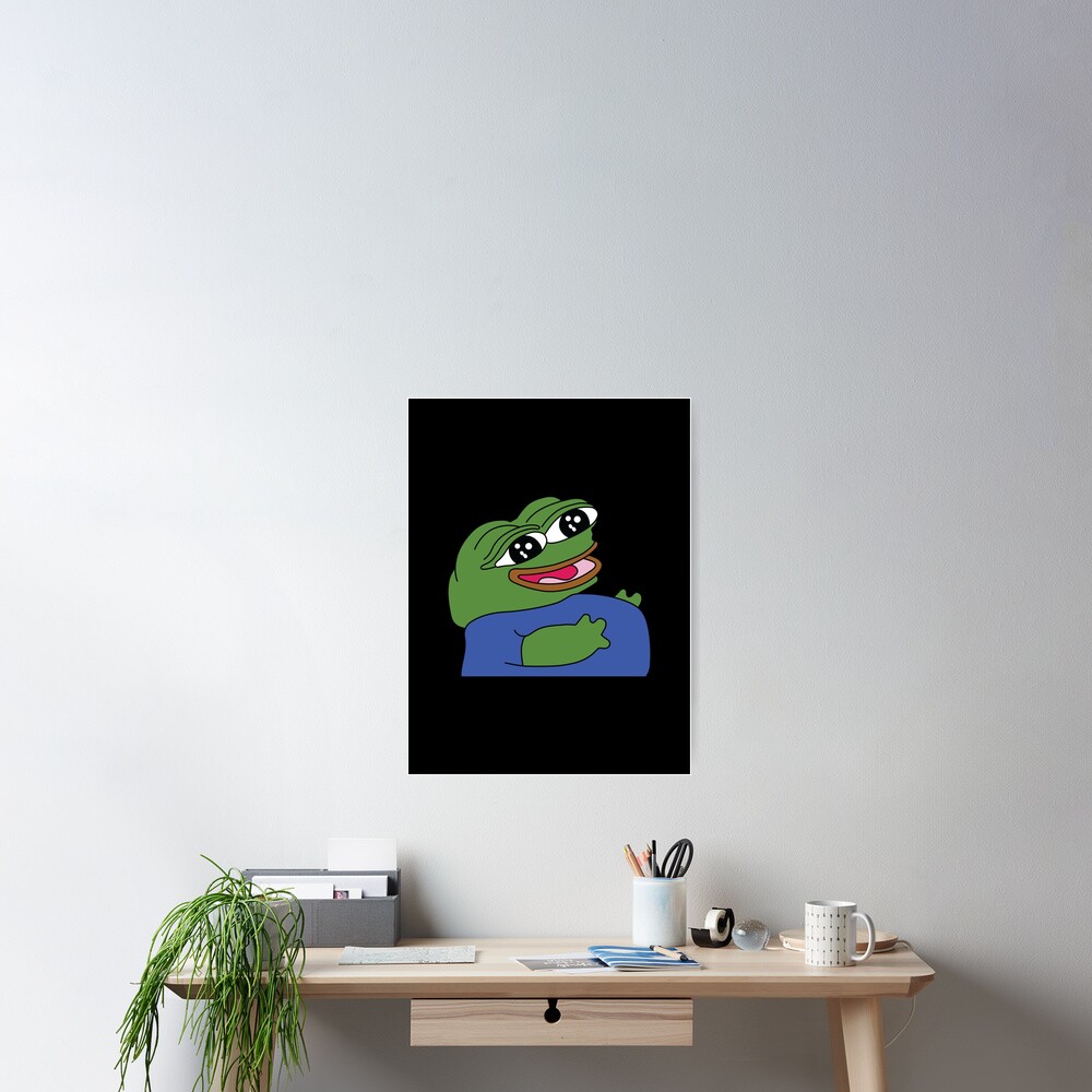 Pepega -Twitch Emote Mounted Print for Sale by renukabrc