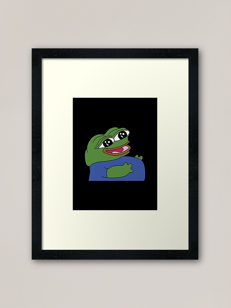 Pepega -Twitch Emote Mounted Print for Sale by renukabrc