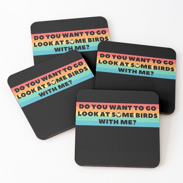 Item preview, Do you want to go look at some birds with me rainbow LGBTQIA friendly birding designed and sold by TheWaterBirds.