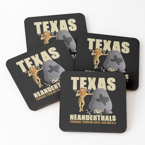 Item preview, Texas Neanderthals Forward Thinking Since 430,000 B.C. designed and sold by Dressed For  Duty.