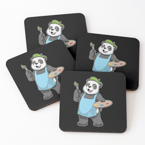 Item preview, Panda as Painter with Brush & Colour designed and sold by Snabdesign84.