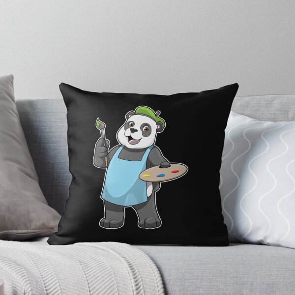 Item preview, Panda as Painter with Brush & Colour designed and sold by Snabdesign84.
