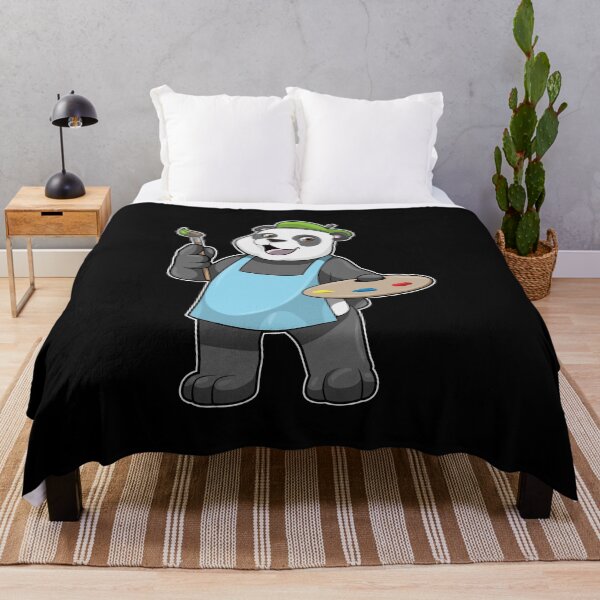 Item preview, Panda as Painter with Brush & Colour designed and sold by Snabdesign84.