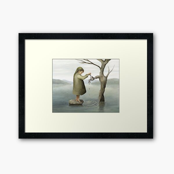 Drip, drip, drip Framed Art Print