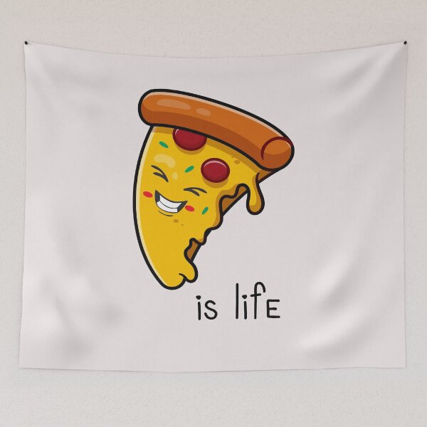 Item preview, pizza is life | my life| designed and sold by store7azzouzi.