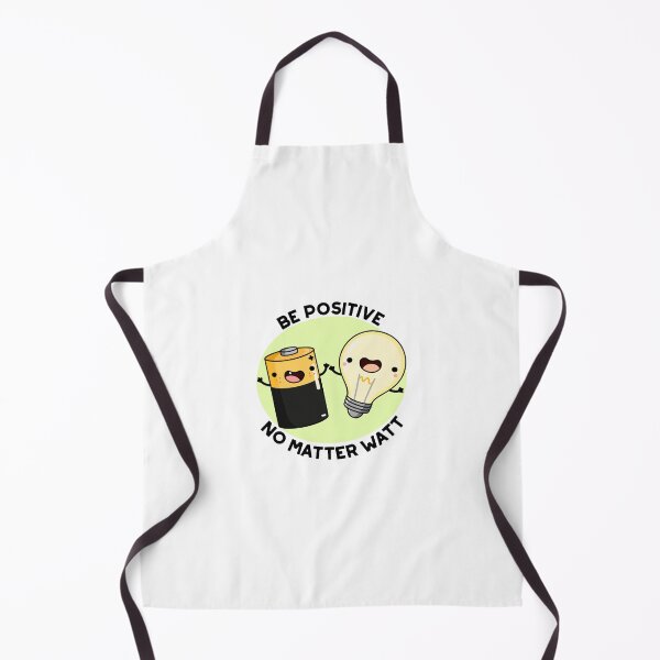Item preview, Be Positive No Matter Watt Positive Science Puns  designed and sold by punnybone.