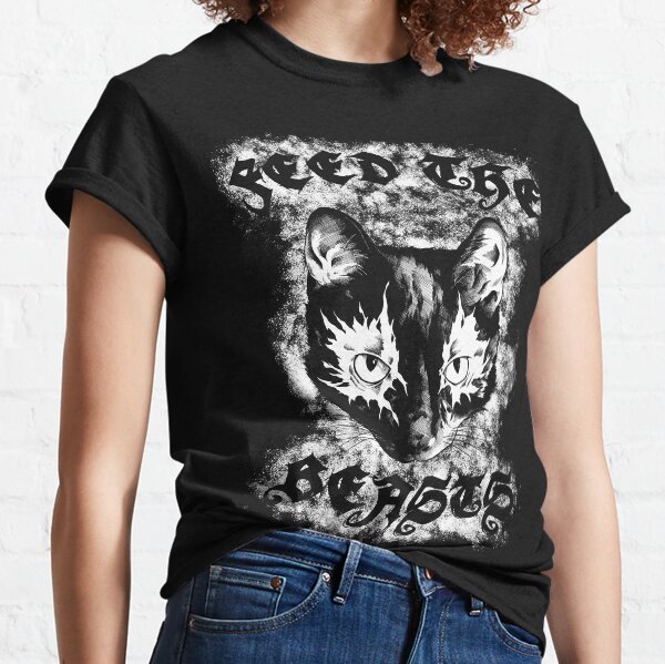 Feed the Beasts V2 (Designed by Jonathan Grimm Art) Proceeds Help Rescue Cats! Classic T-Shirt