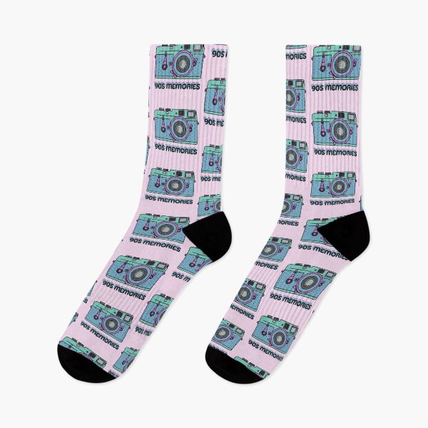 Item preview, 90s Memories - Blue Green and Pink Film Camera - Design for Teens and 90s Kids designed and sold by SteamParliament.