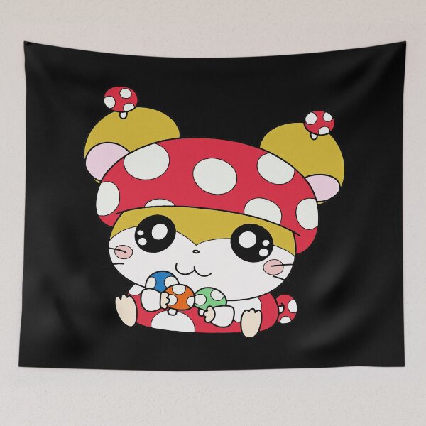 Item preview, hamtaro mushroom designed and sold by nataliabeer.