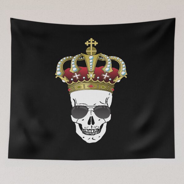 Item preview, Badass Skull King designed and sold by Rag-Dog.