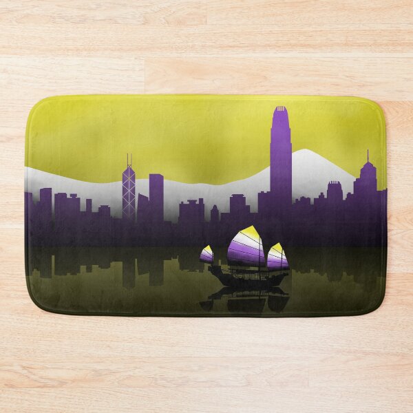 Item preview, Non Binary Hong Kong Skyline 2 designed and sold by Scarlet Sung.