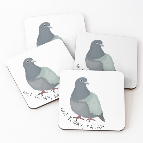 Item preview, not today Satan pigeon  designed and sold by TheWaterBirds.