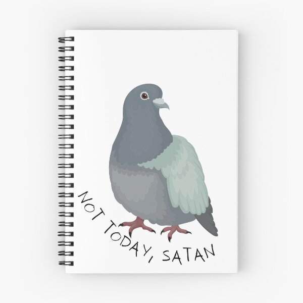 Item preview, not today Satan pigeon  designed and sold by TheWaterBirds.