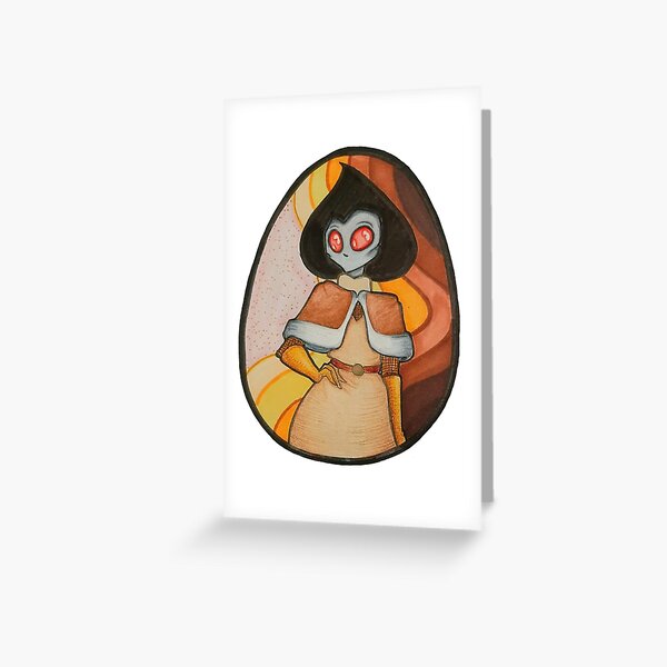 Flatwoods Monster Greeting Card