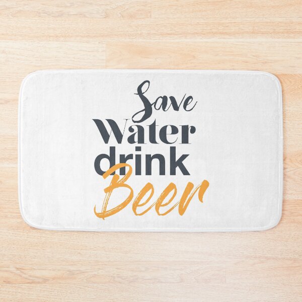 Item preview, Trendy, funny, cool, urban graphic design of Save Water Drink Beer designed and sold by theendup.