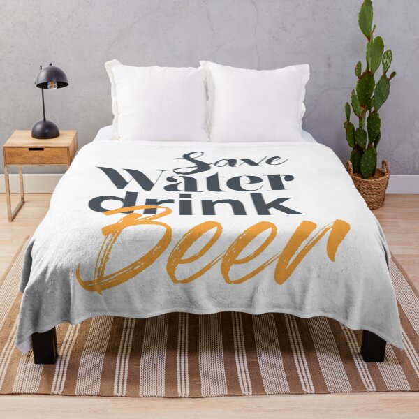 Item preview, Trendy, funny, cool, urban graphic design of Save Water Drink Beer designed and sold by theendup.